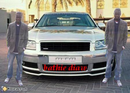 bathie et sa voiture